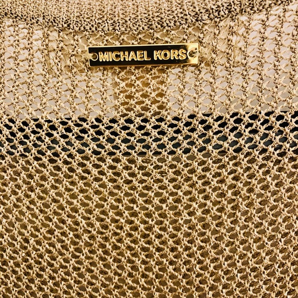 MICHAEL KORS Gold knit top. - Picture 5 of 7
